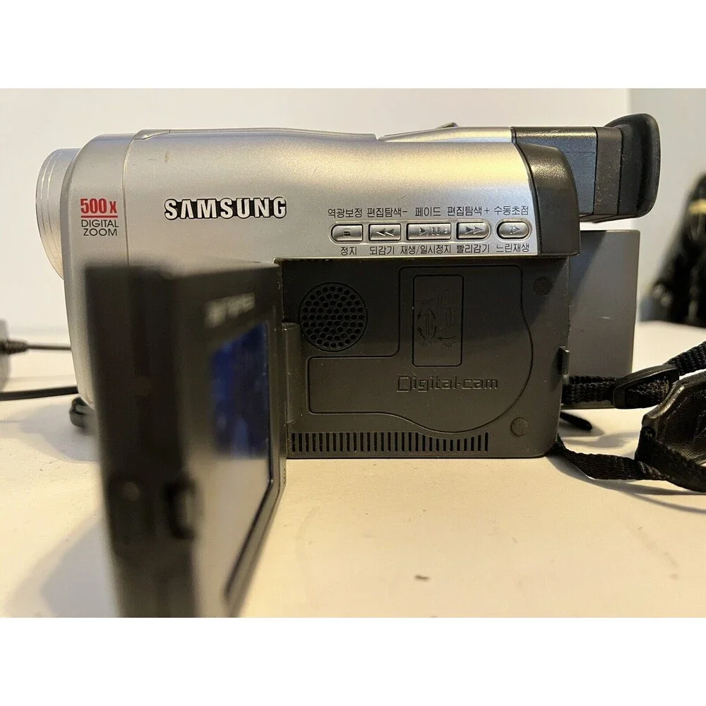 Samsung VM-A605L MiniDV 500x Digital ZoomCamcorder (Read Descrip) For Part Only